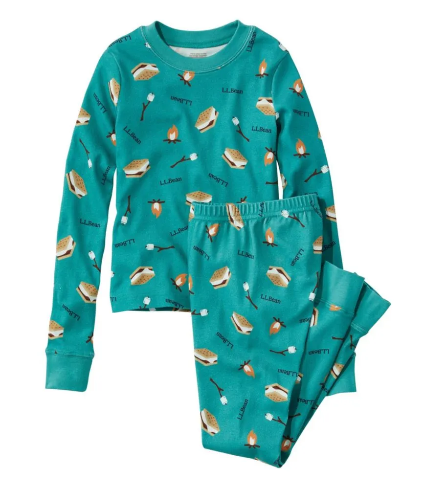 Kids' Organic Cotton Fitted Pajamas