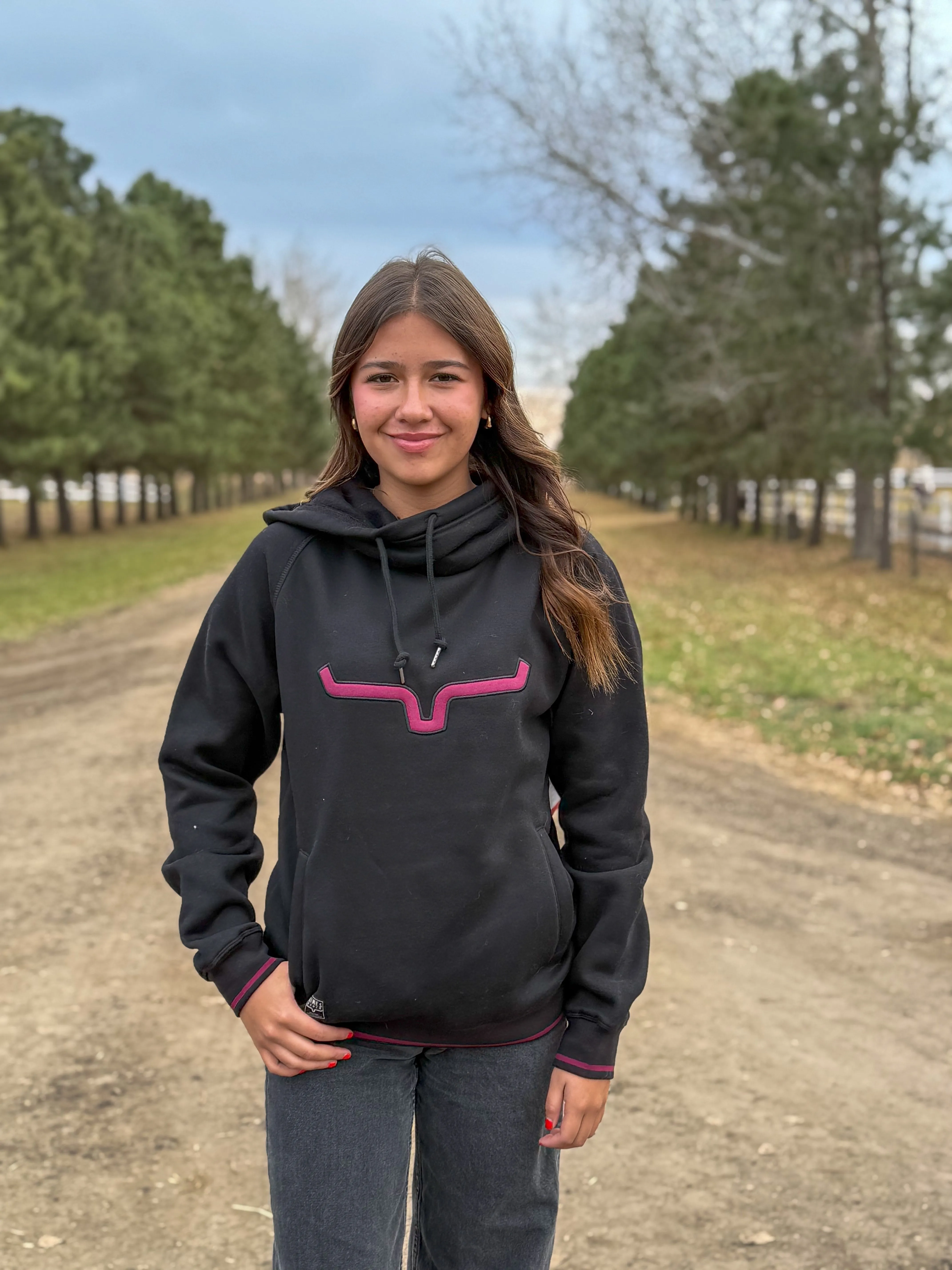 Kimes Ranch Two Scoops Fleece - Black