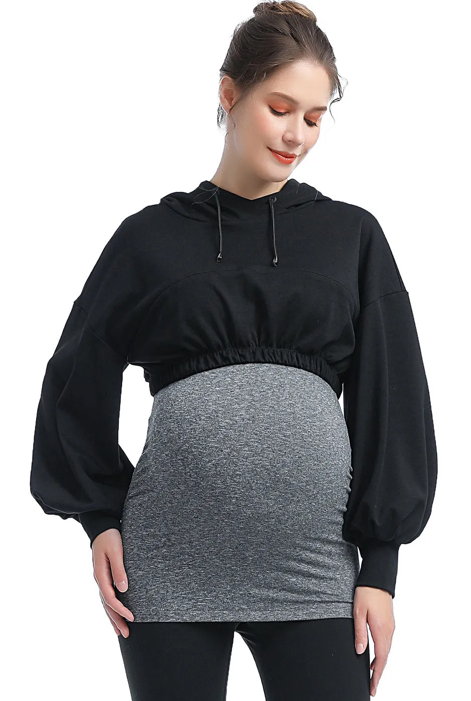 Kimi + Kai Maternity Aroa Active Nursing Hoodie