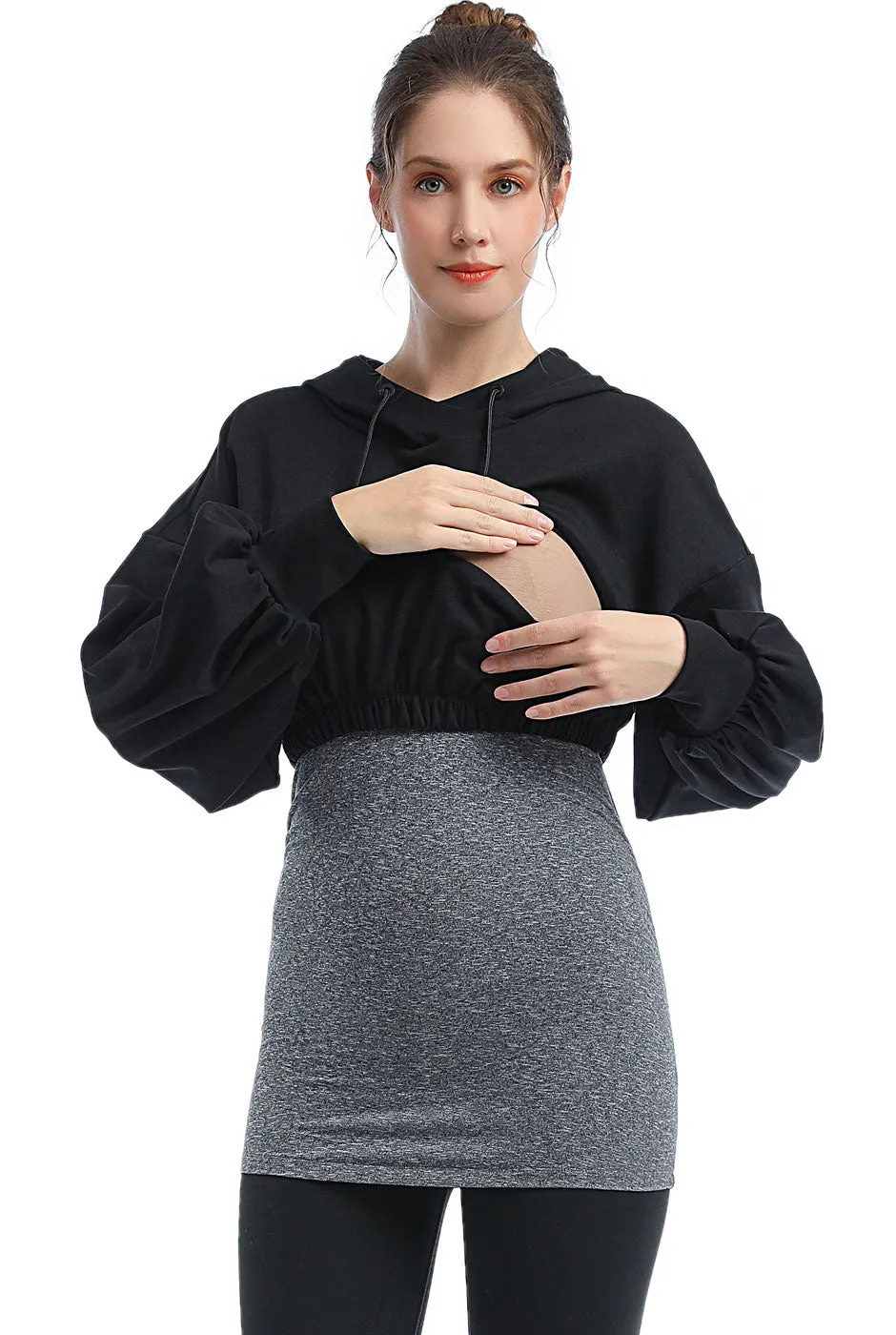 Kimi + Kai Maternity Aroa Active Nursing Hoodie