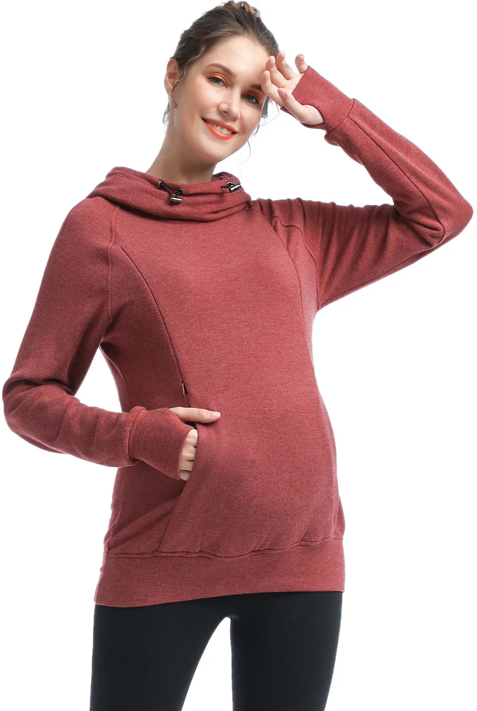 Kimi + Kai Maternity Posie Active Nursing Hoodie