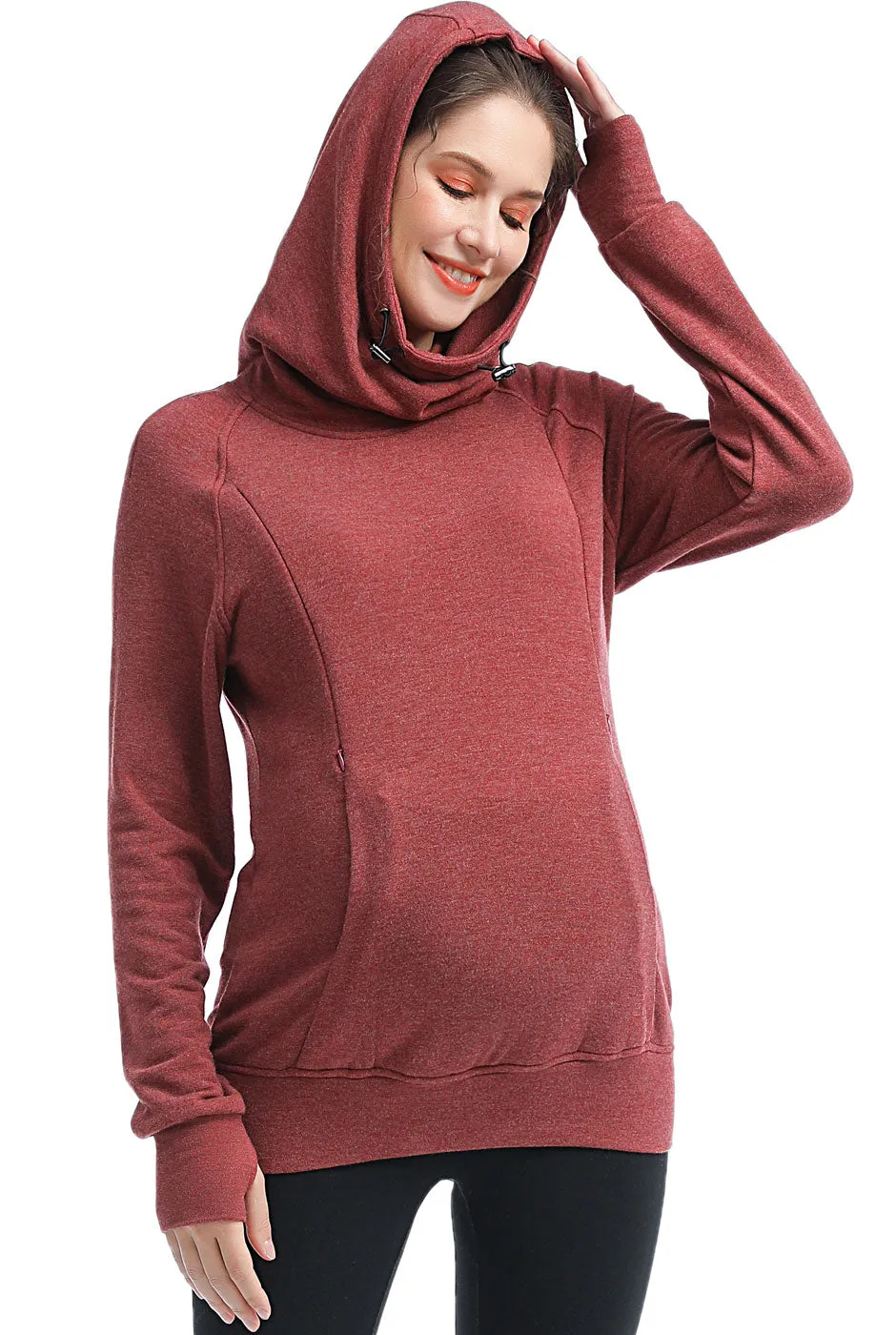 Kimi + Kai Maternity Posie Active Nursing Hoodie