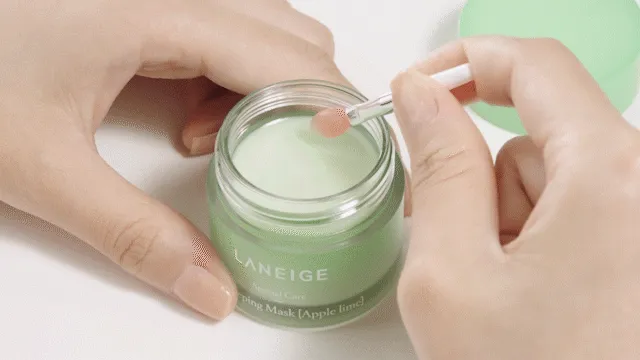 Laneige Ample Apple Lime Lip Sleeping Mask