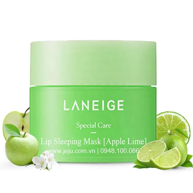 Laneige Ample Apple Lime Lip Sleeping Mask