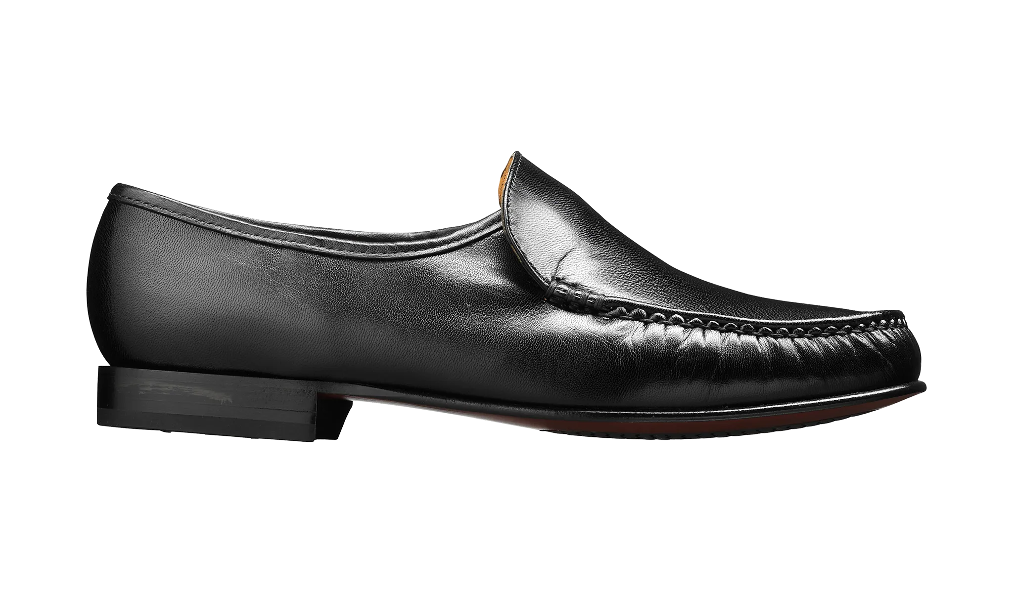 Laurence - Black Kid Loafer