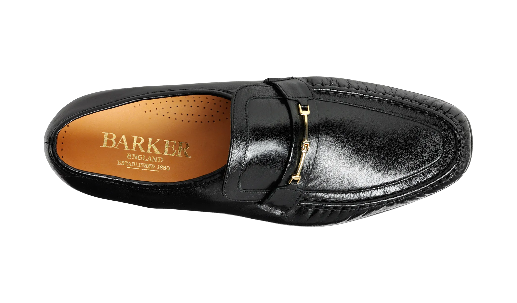 Laurie - Black Kid Loafer