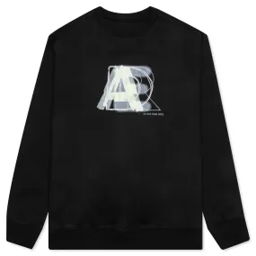 Layer Logo Sweatshirt - Black