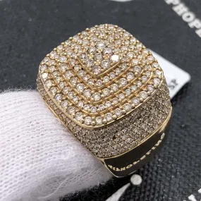 Layer Stacked Diamond Ring 2.65cttw 10K Yellow Gold