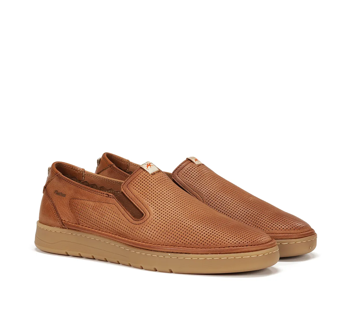 LEO F1946 Brown Slip On