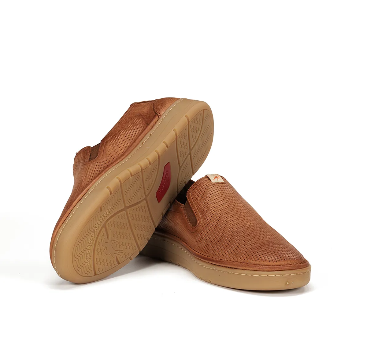 LEO F1946 Brown Slip On