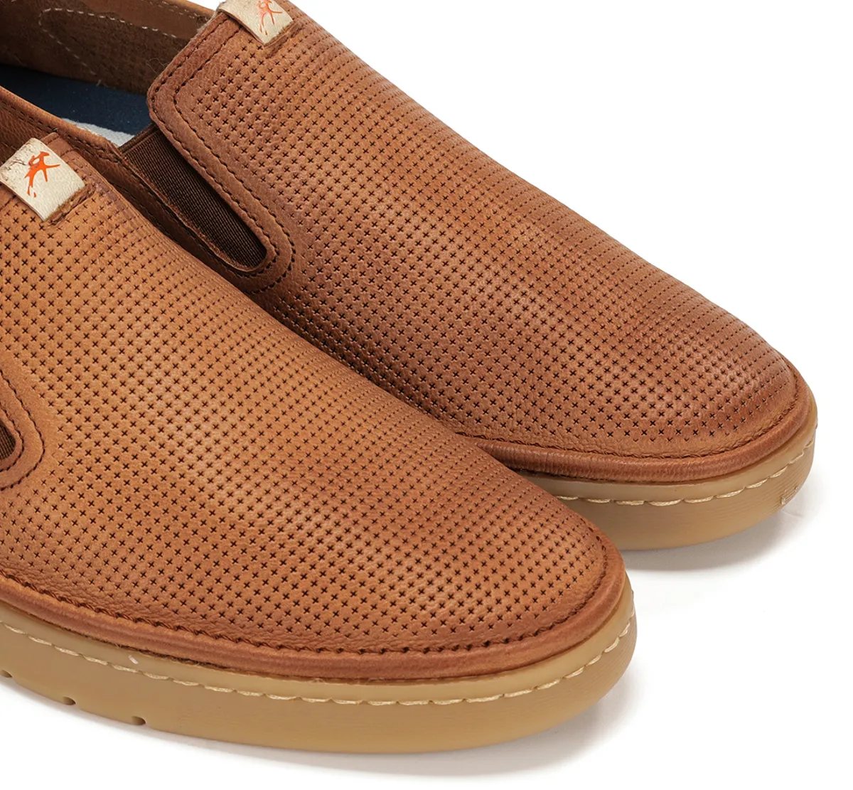 LEO F1946 Brown Slip On