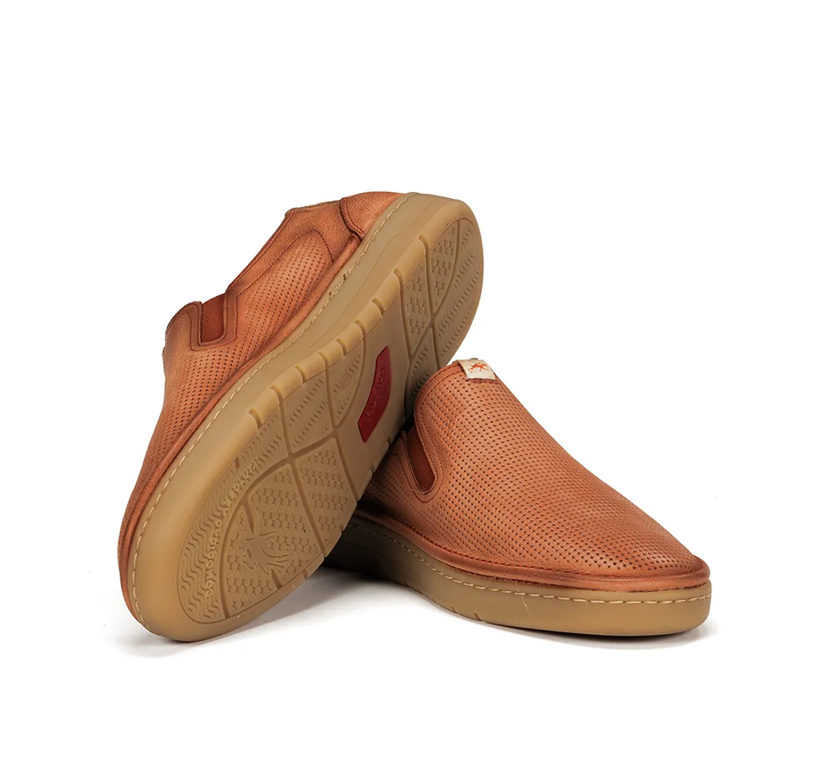 LEO F1946 Orange Slip On