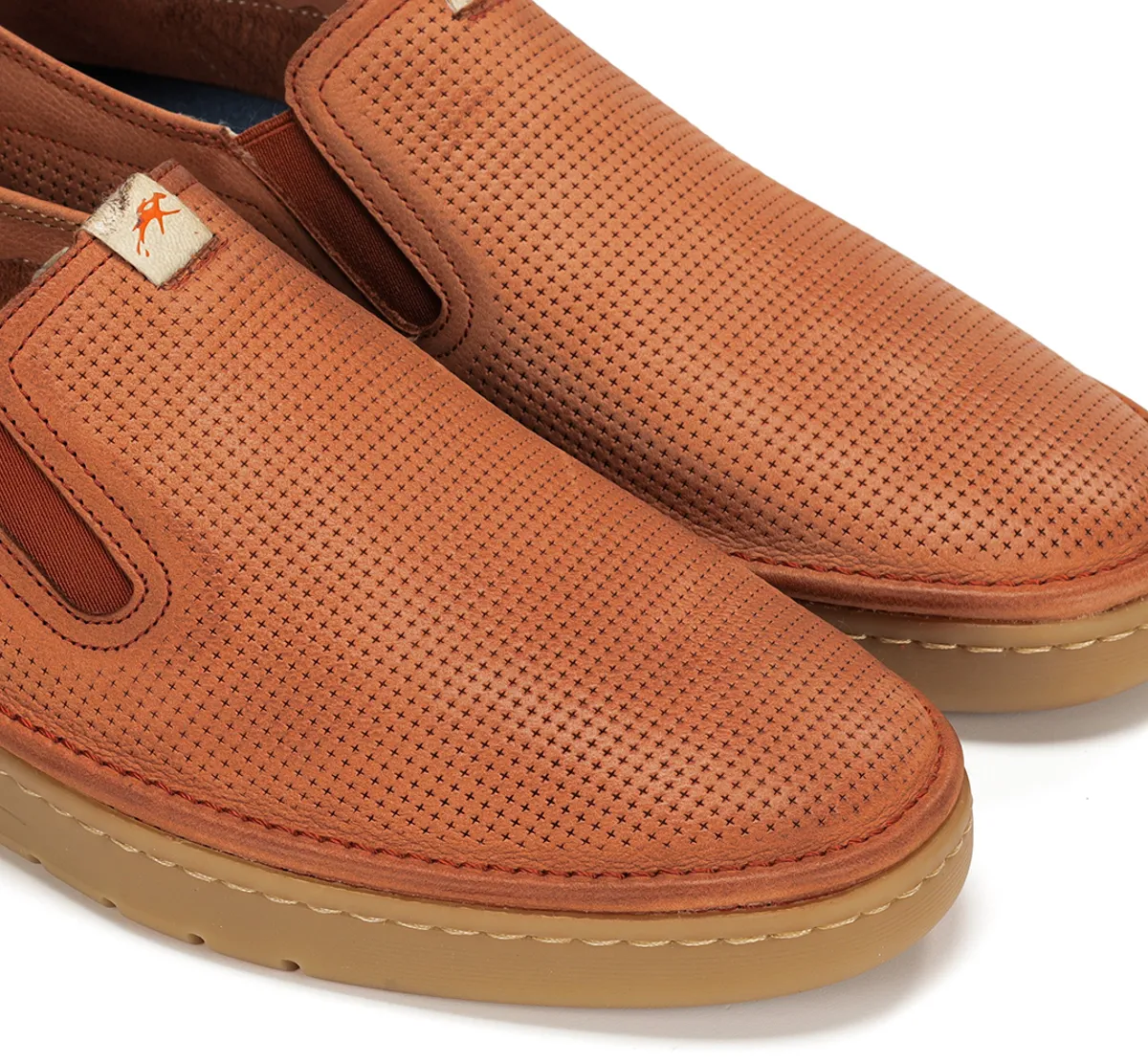 LEO F1946 Orange Slip On