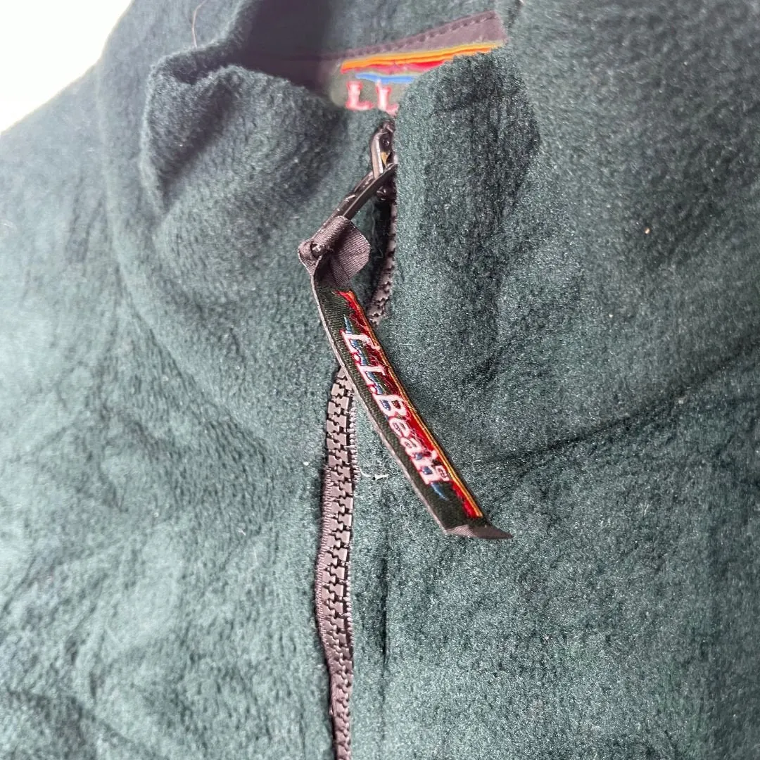 L.L. Bean Green Fleece - VintageVera