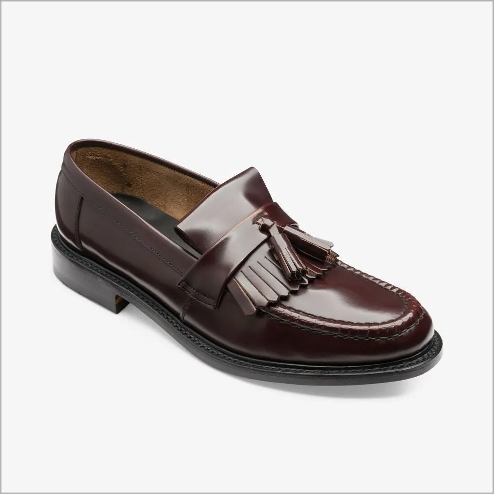 Loake Brighton Burgundy Classic Tassel Loafer*