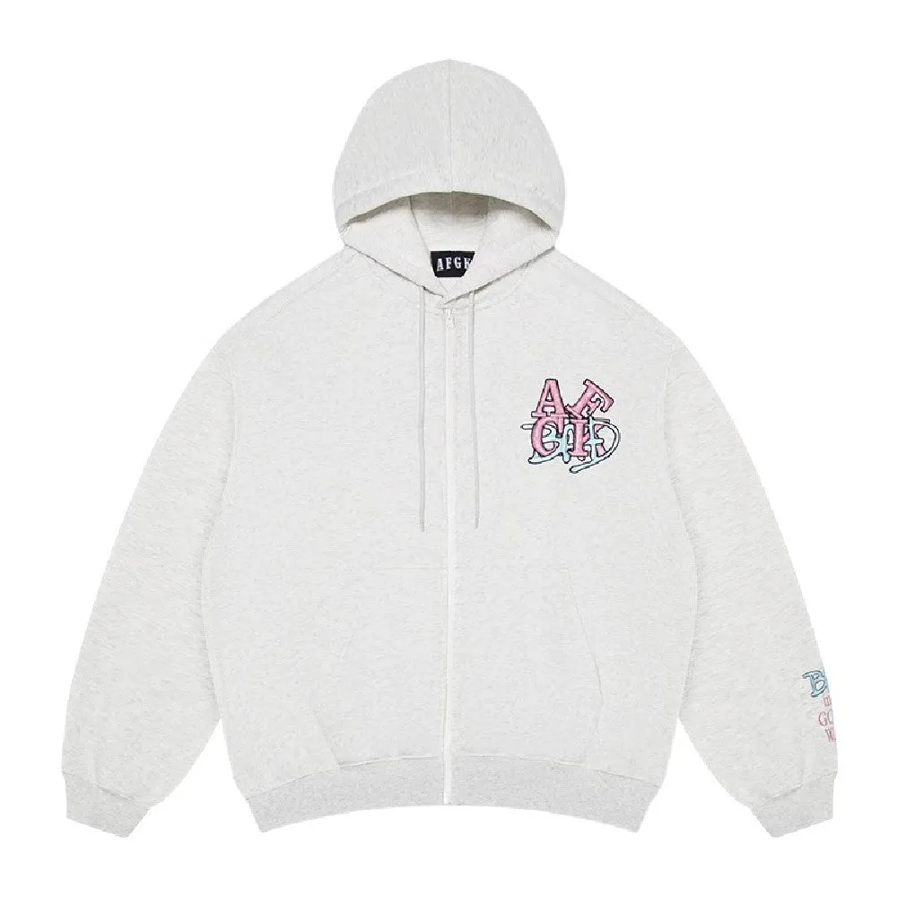 Logo Zip-Up Hoodie