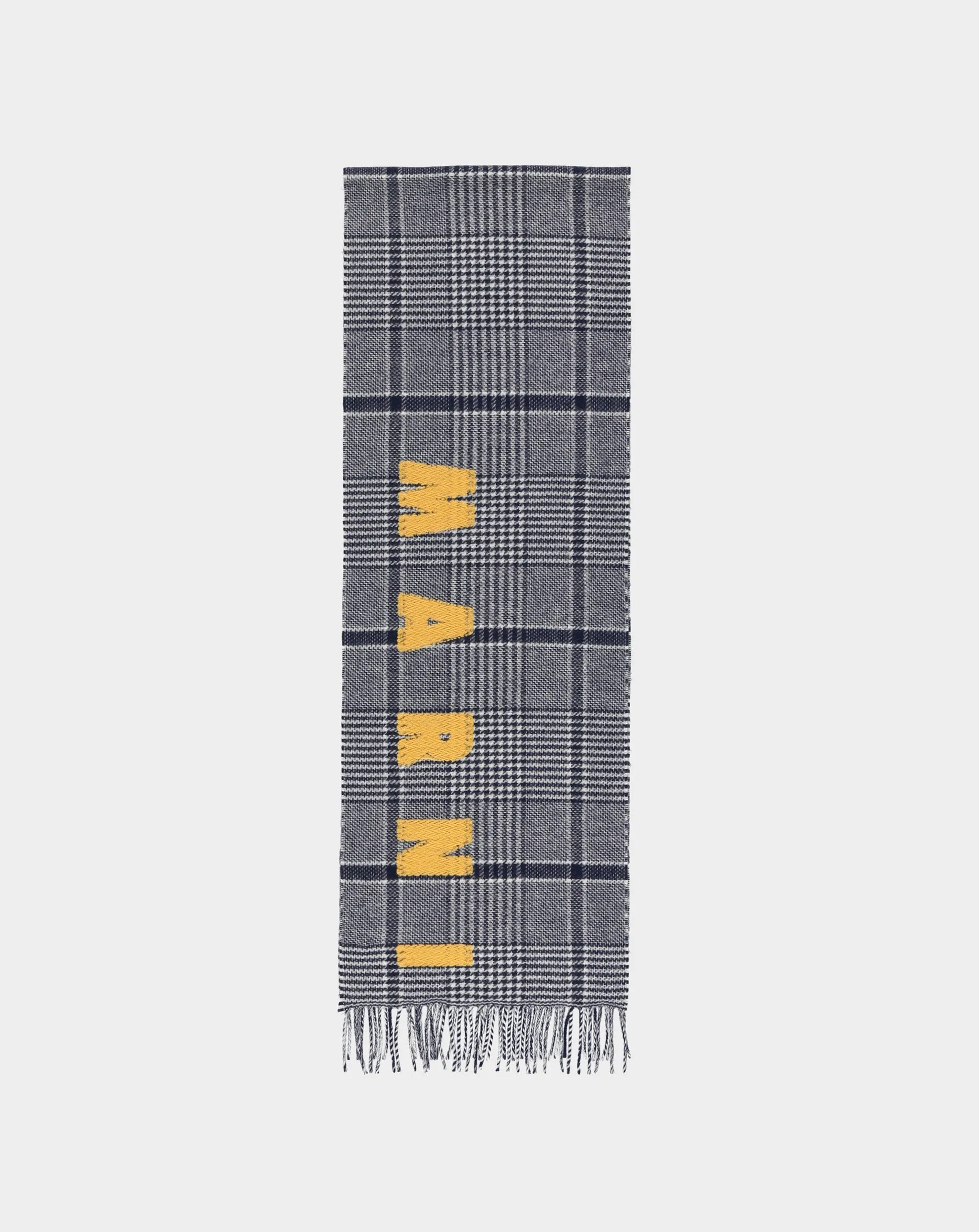 Marni Plaid Scarf