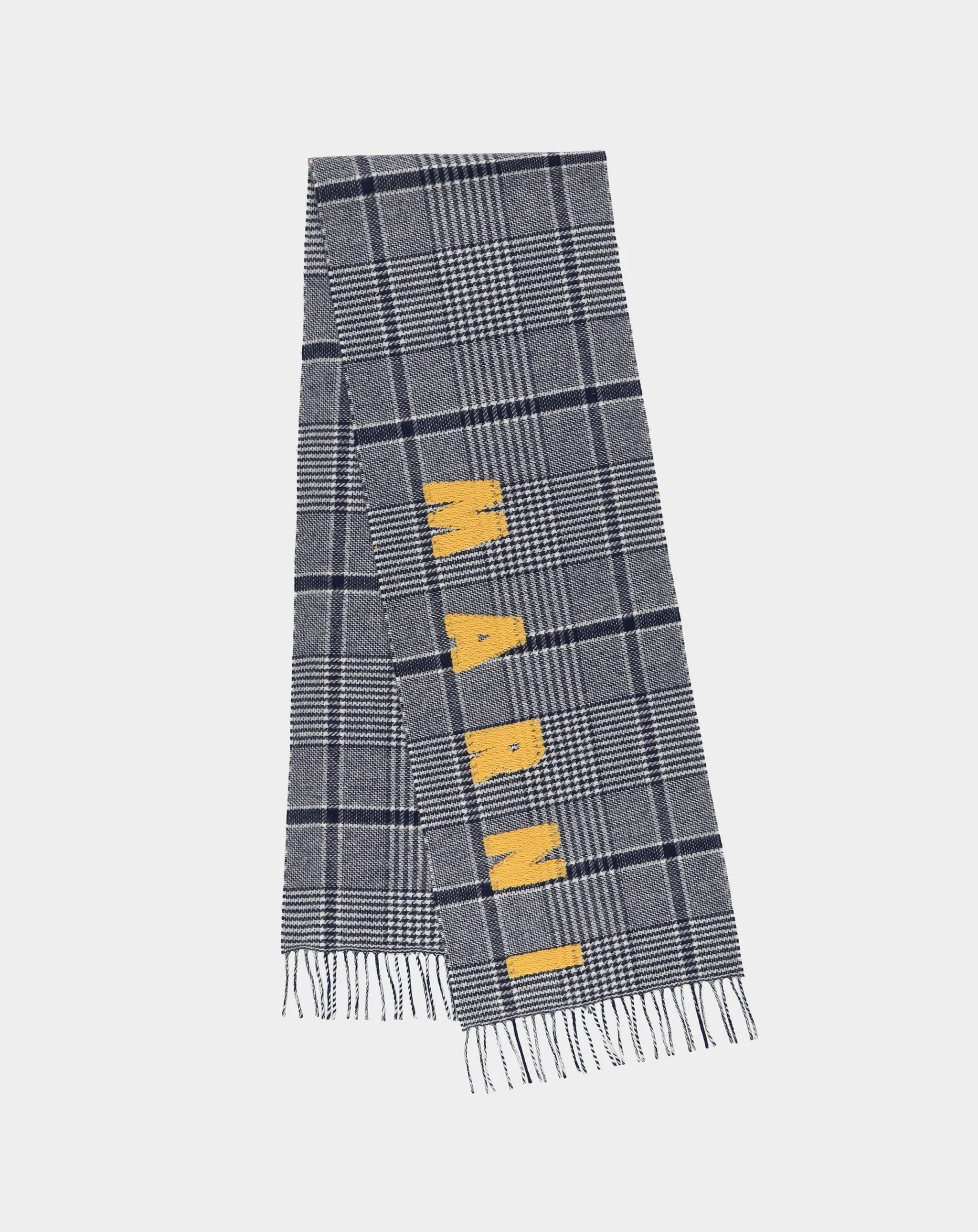 Marni Plaid Scarf