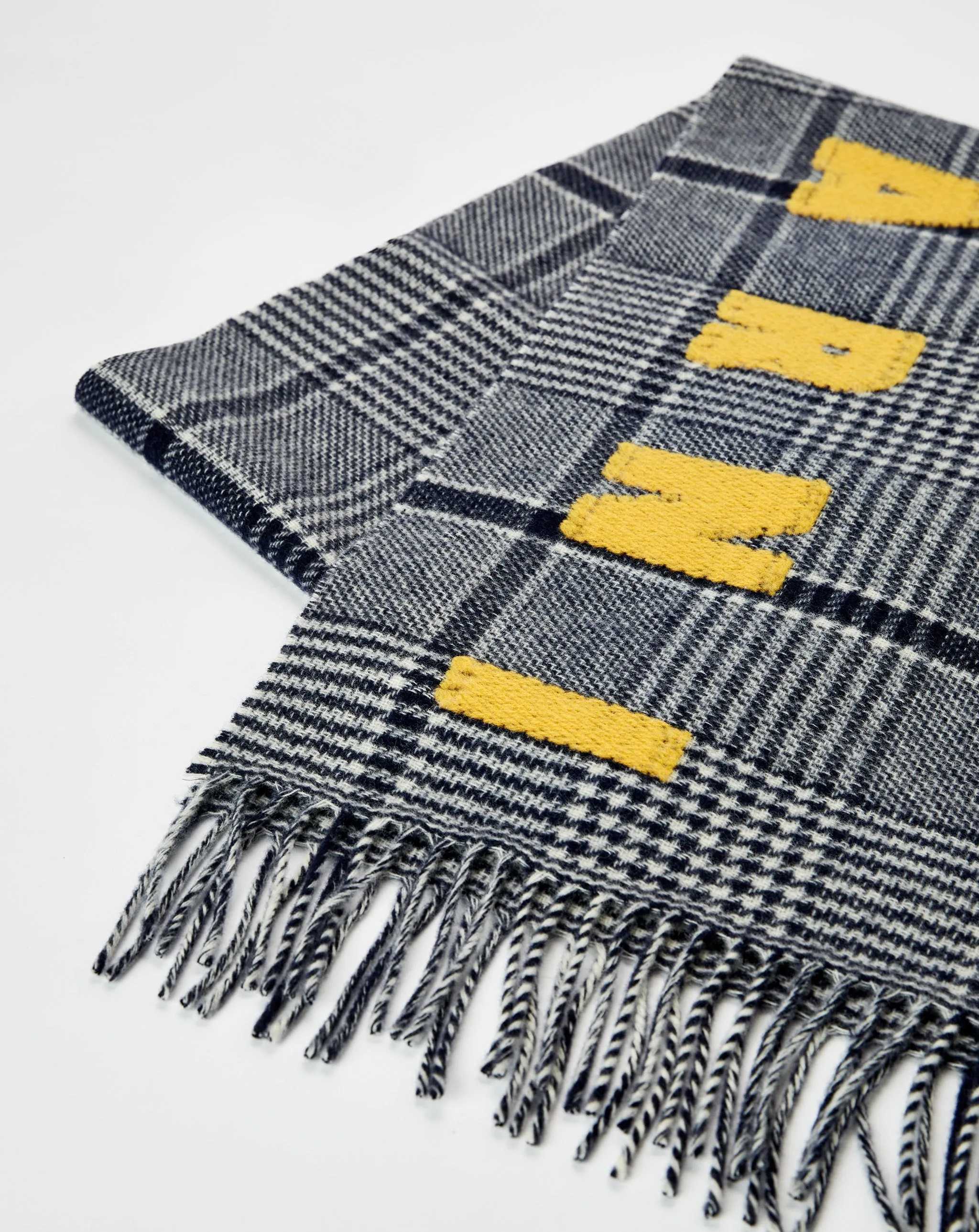 Marni Plaid Scarf