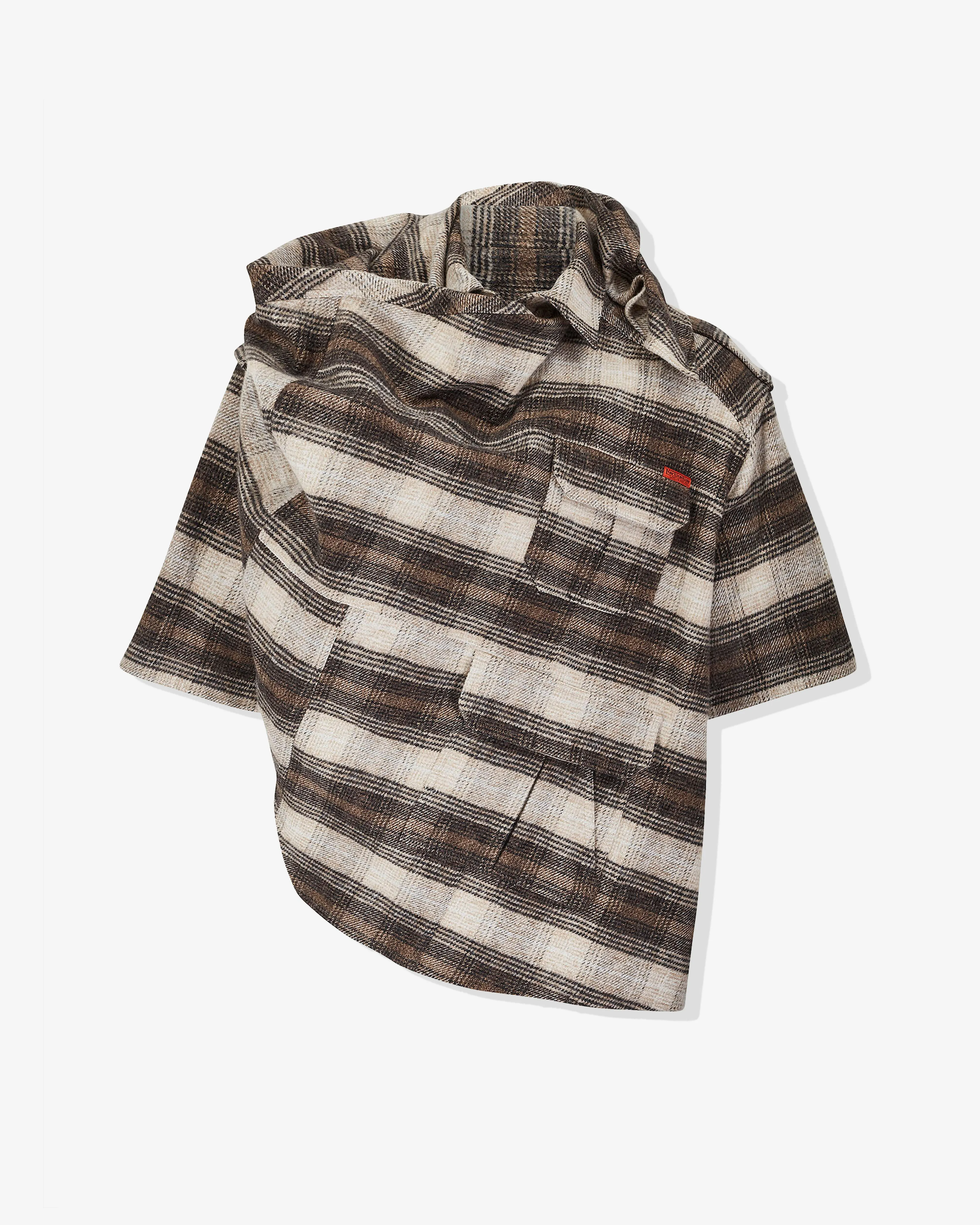 Martine Rose - Men's Blanket Safari Shirt - (Brown)