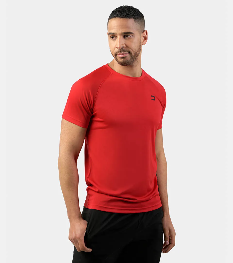 MEN'S TRAINING T-SHIRT - RED