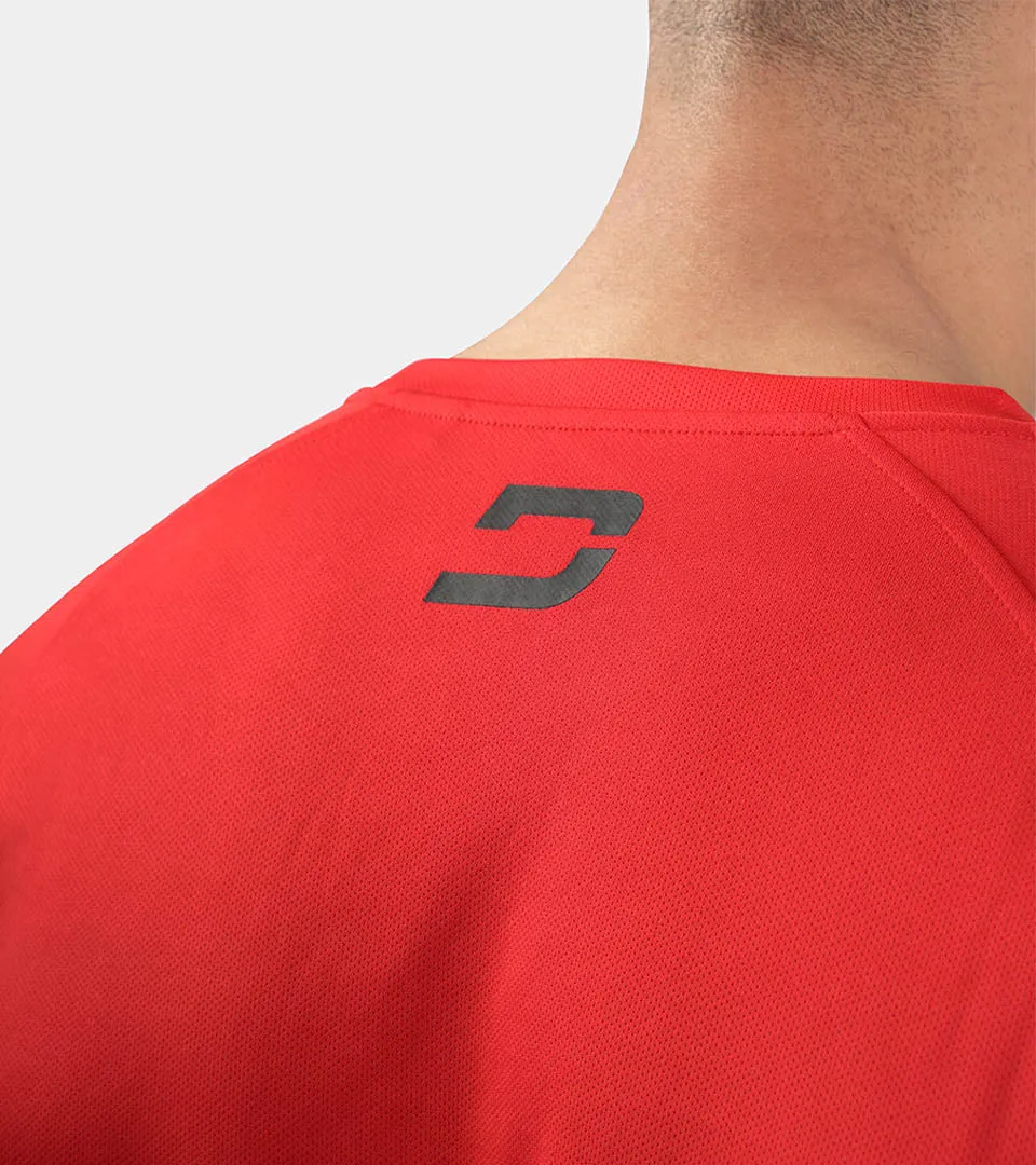 MEN'S TRAINING T-SHIRT - RED