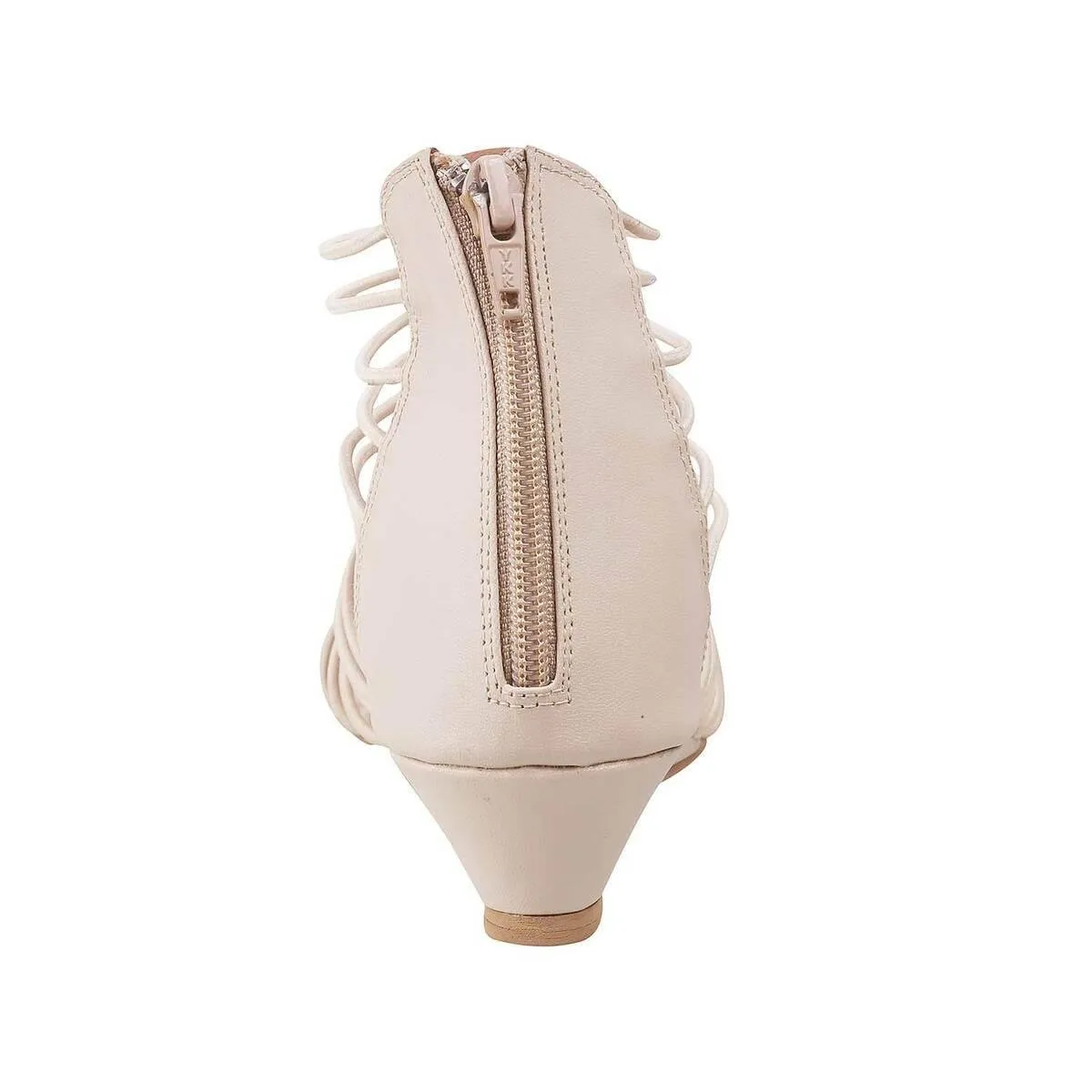 Metro Women Beige Casual Gladiators