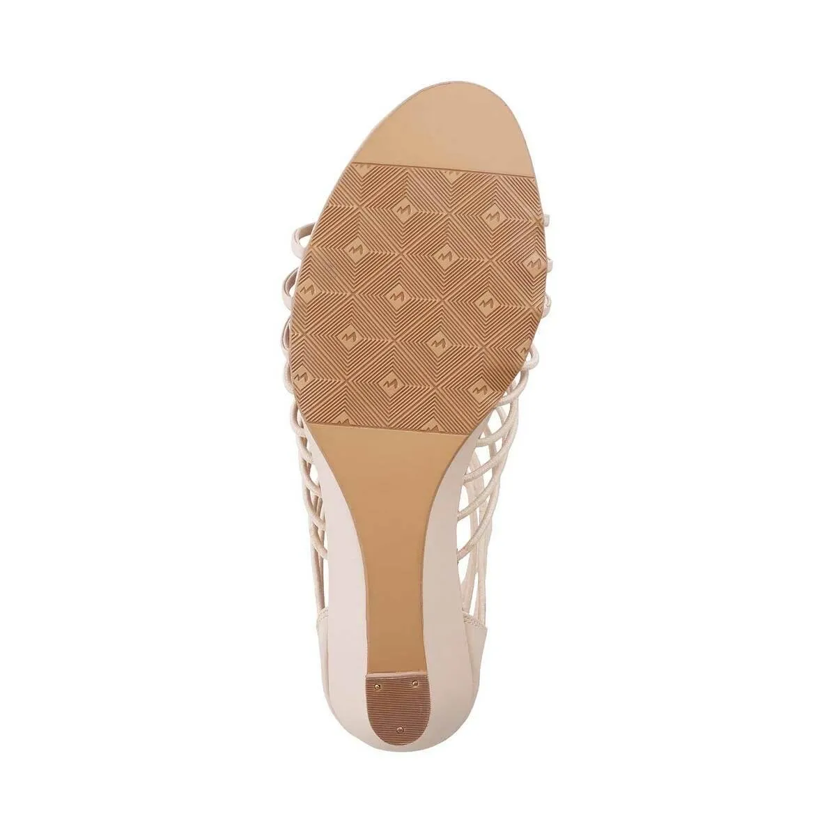 Metro Women Beige Casual Gladiators