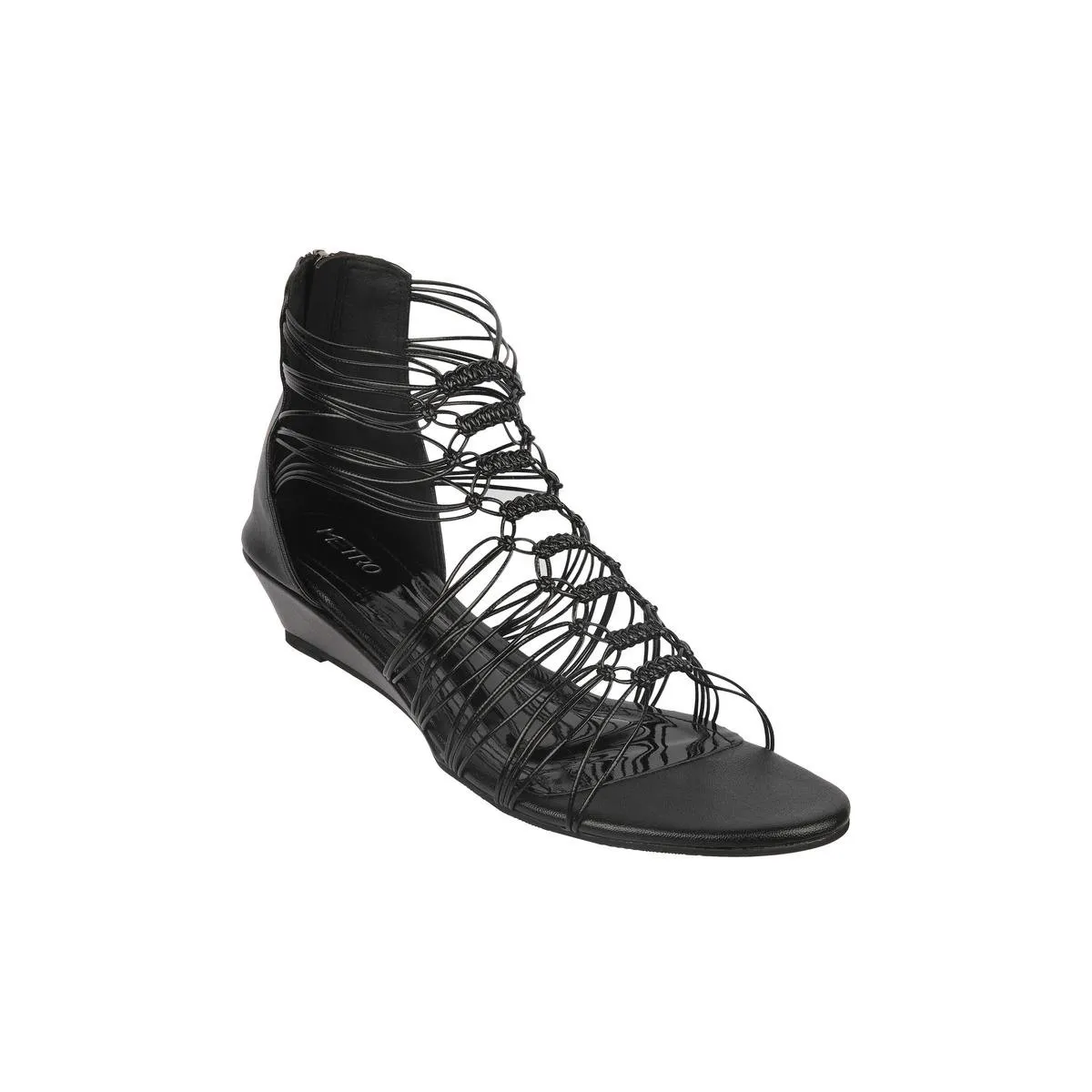 Metro Women Black Casual Gladiators