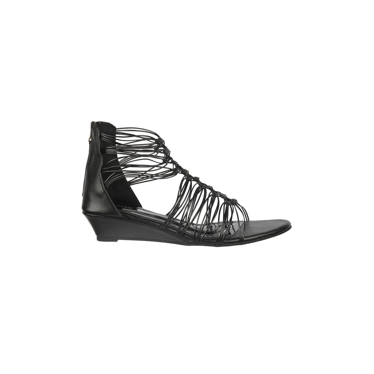 Metro Women Black Casual Gladiators