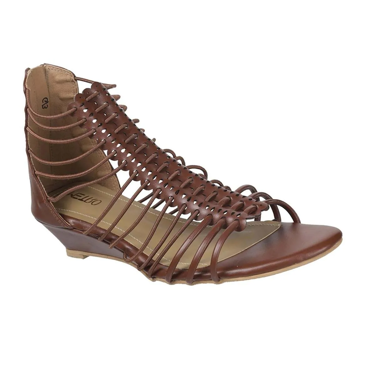 Metro Women Brown Casual Gladiators