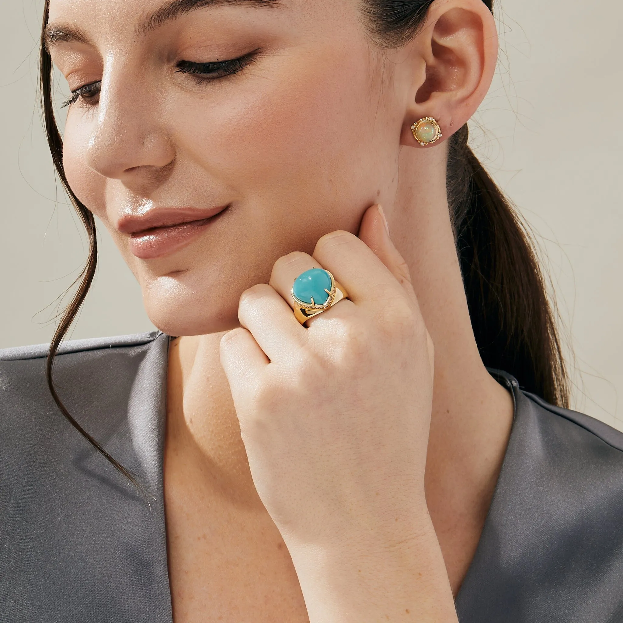 Mogul Turquoise Ring