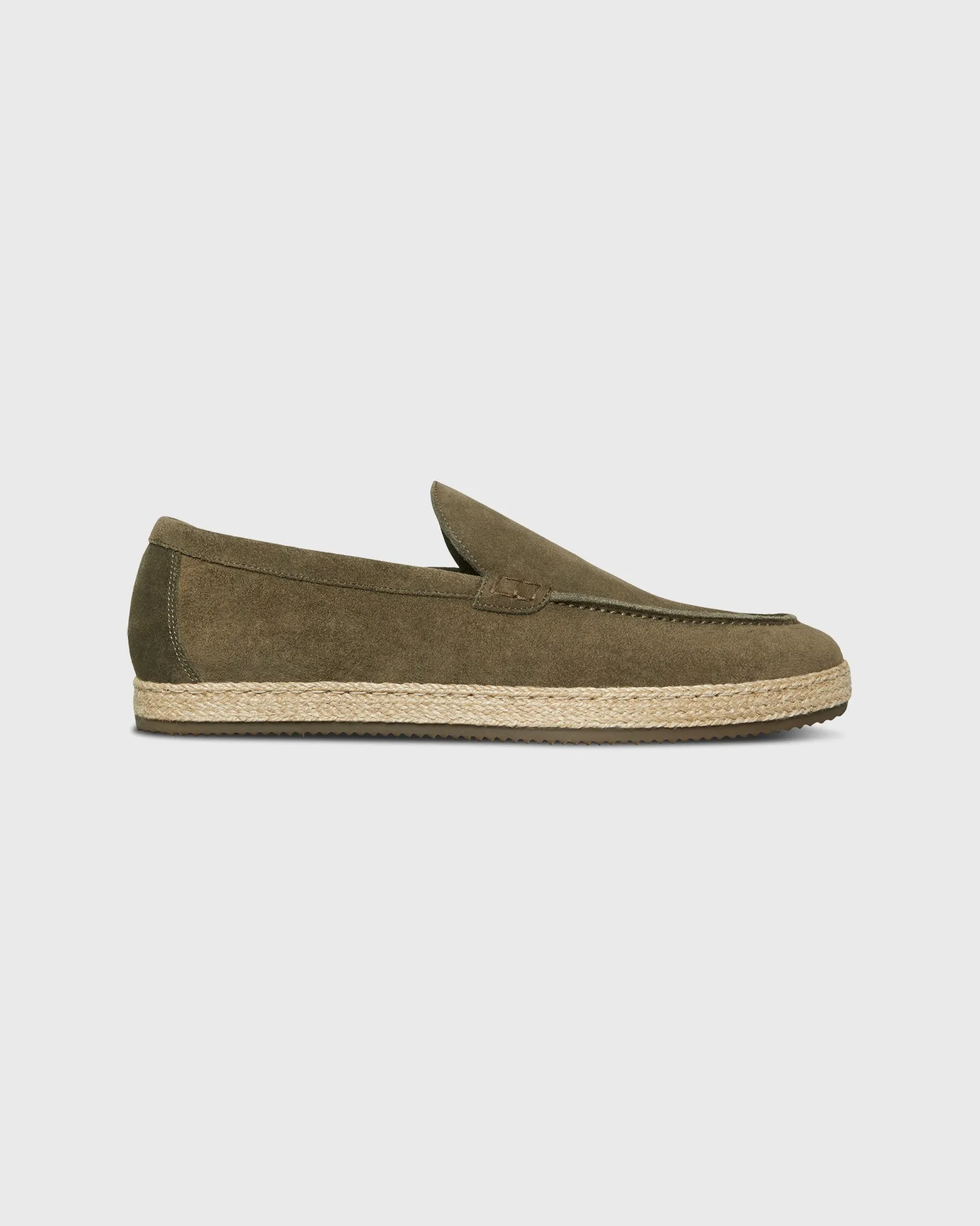 Nazare Espadrille in Dark Sage Suede