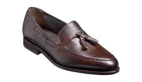 Newborough - Dark Brown Grain Loafer Shoe