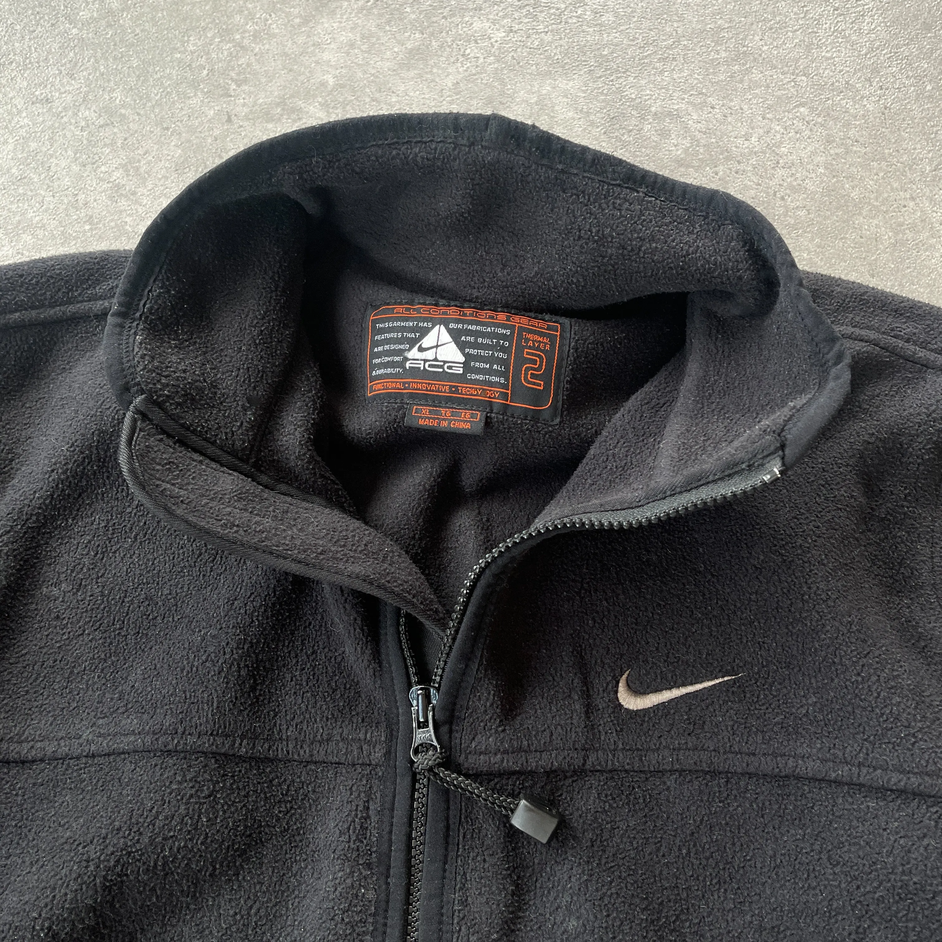 Nike ACG 1990s 1/2 zip technical Polartec fleece (XL)