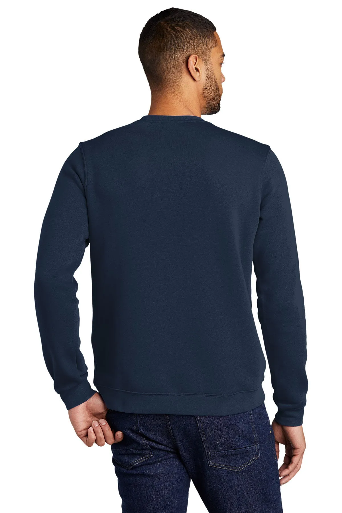 Nike Club Fleece Custom Crews, Navy