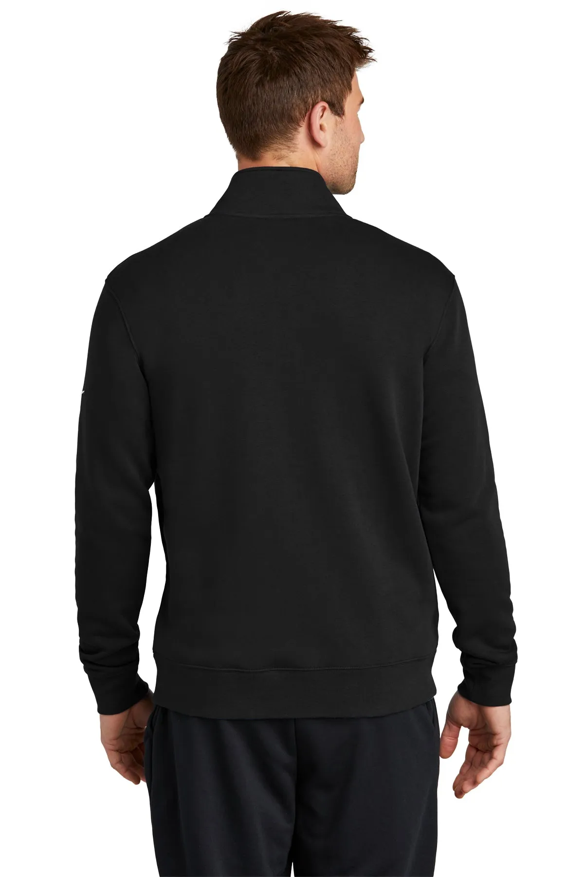 Nike Club Fleece Custom Quarter-Zips, Black