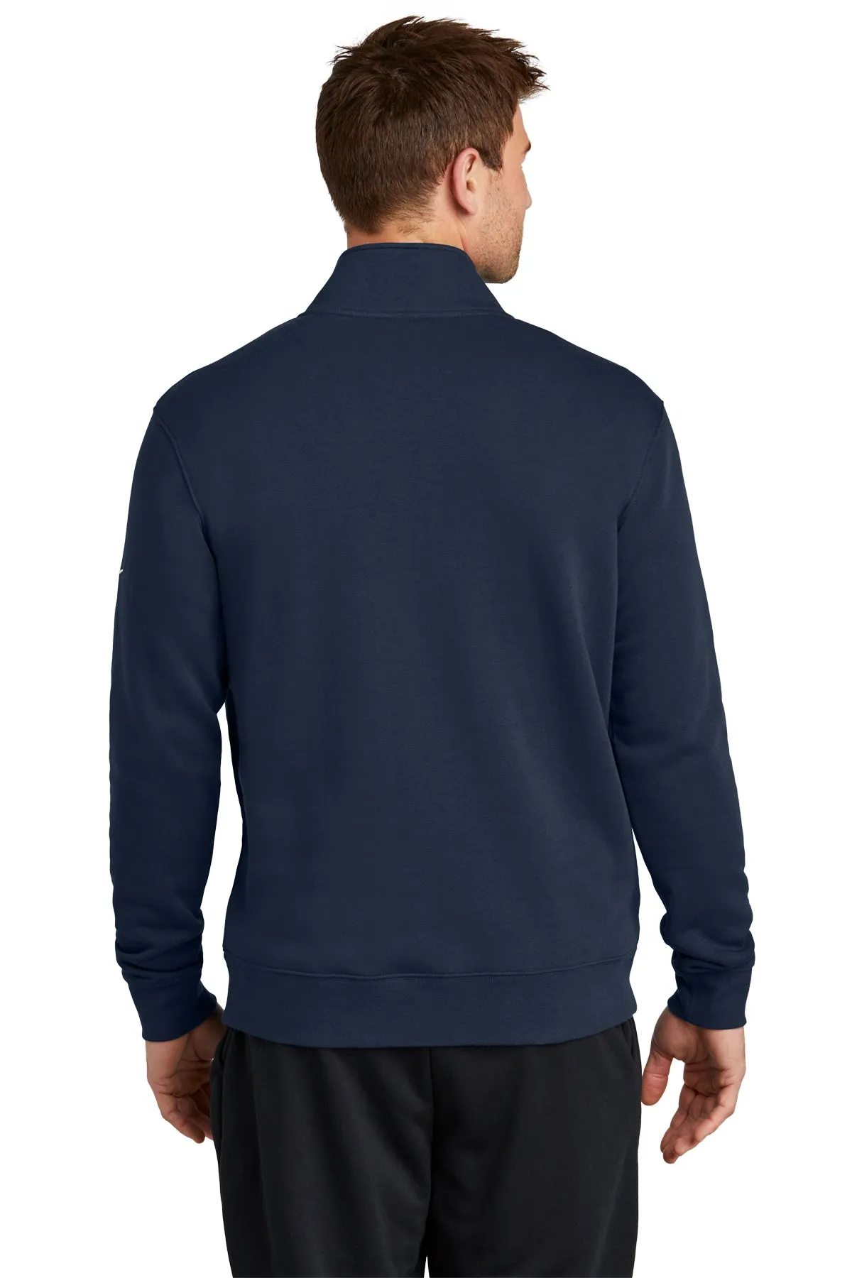 Nike Club Fleece Custom Quarter-Zips, Midnight Navy