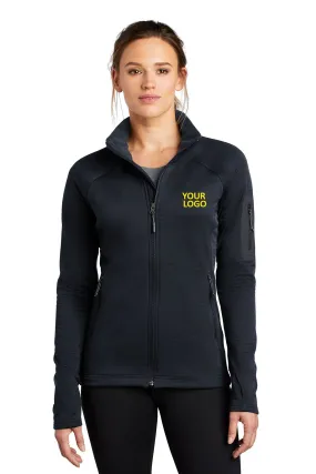 North Face Ladies Mountain Peaks Full-Zip Fleece Jacket Urban Navy