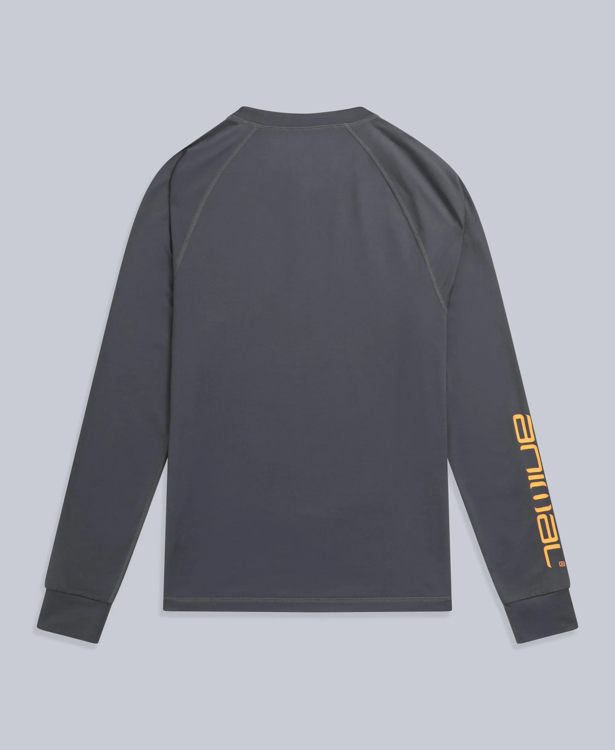 Off Piste Mens Base Layer Top - Charcoal