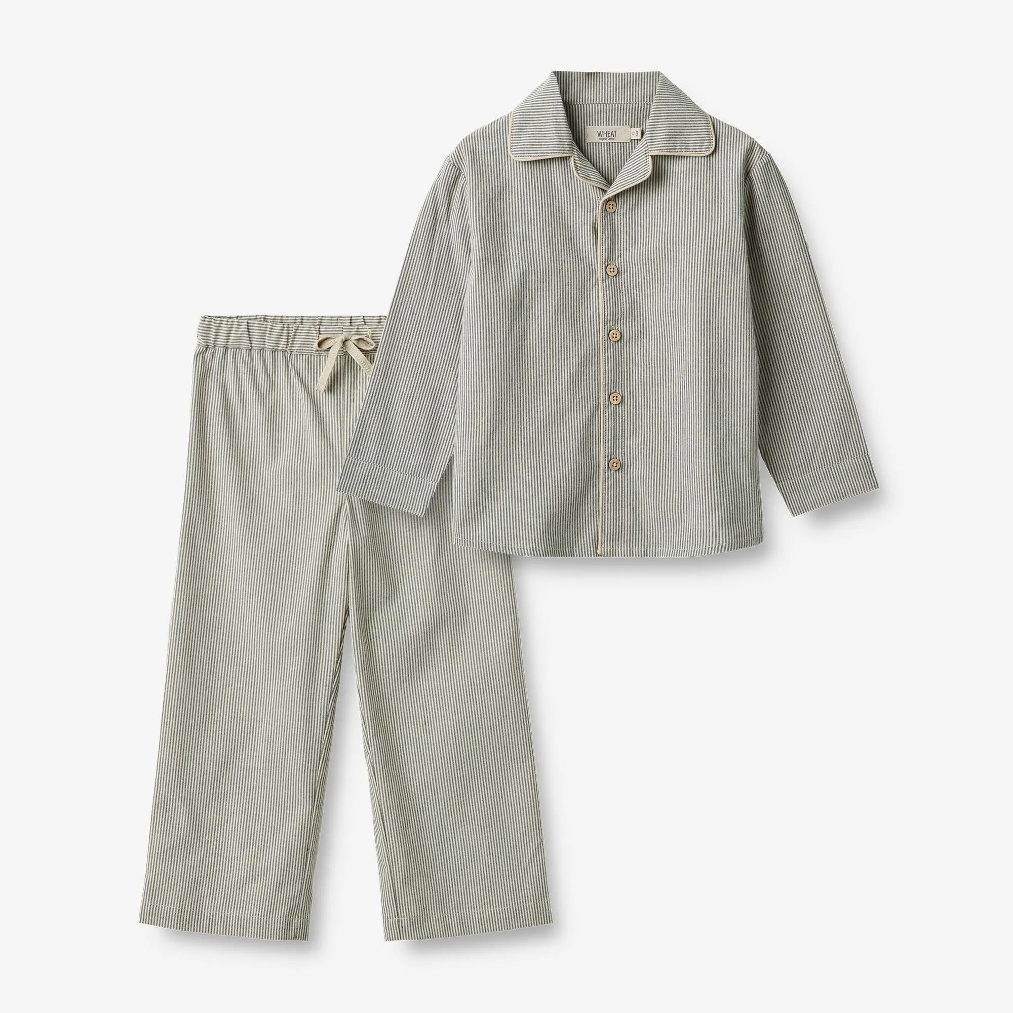 Pajamas Madison - soft blue stripe