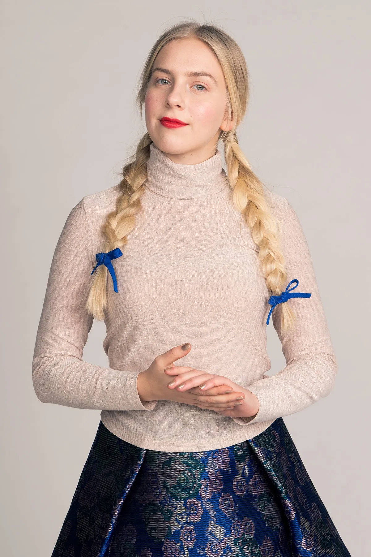 Paola Turtleneck Tee - PDF Pattern - Named Clothing