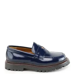 Papanatas Navy Luxor Star Chunky Loafer