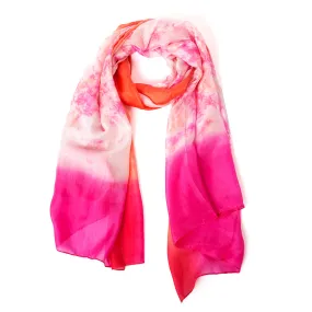 Pastel Pink Silk Scarf