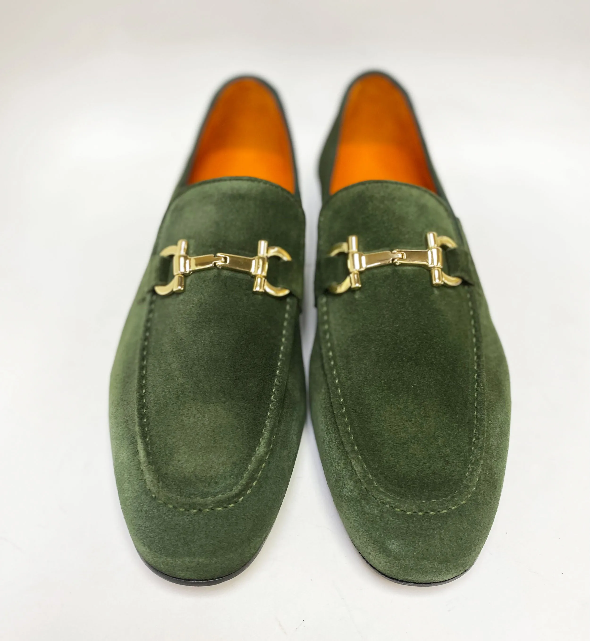 Pelle Suede Loafer Green