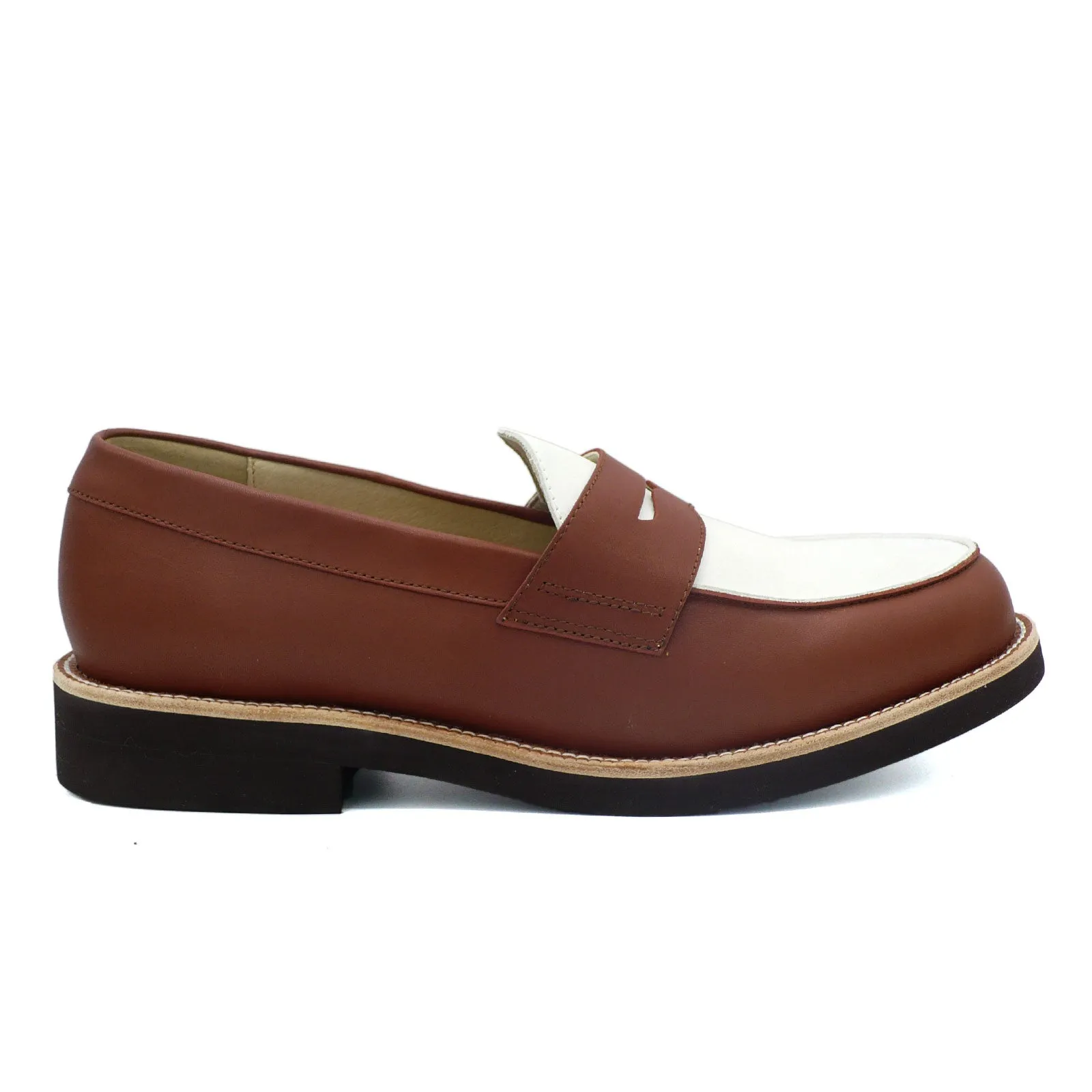 Penny Loafer - Two Tone