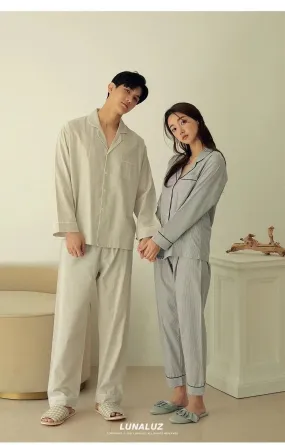 PJS Mateo Couple Pajamas Set