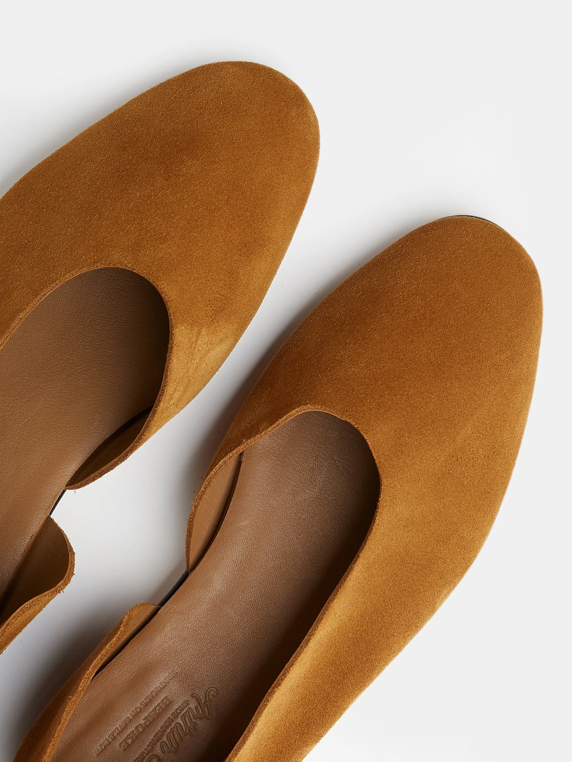 Plain Kanagawa Loafer in Honey Suede