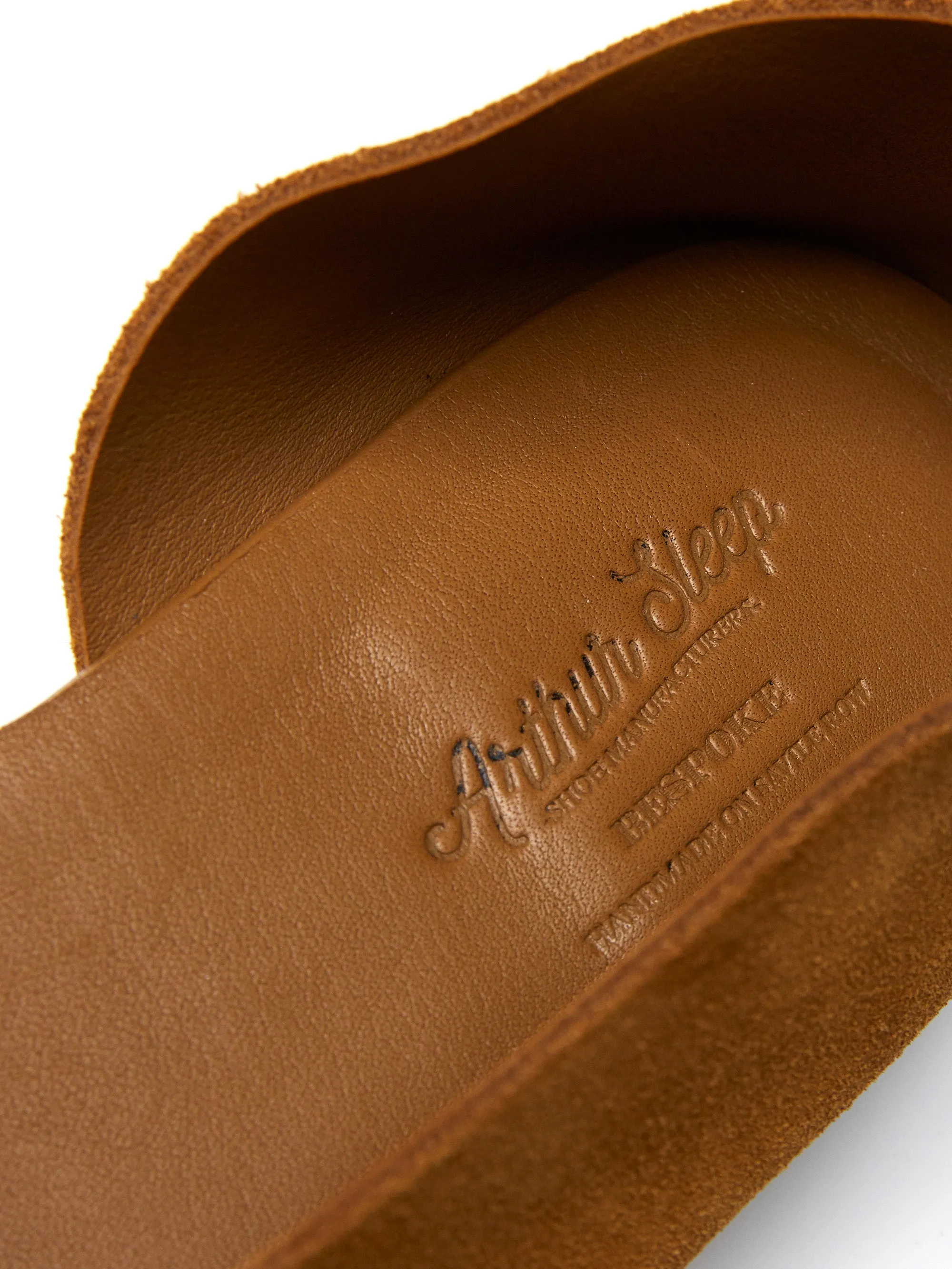 Plain Kanagawa Loafer in Honey Suede