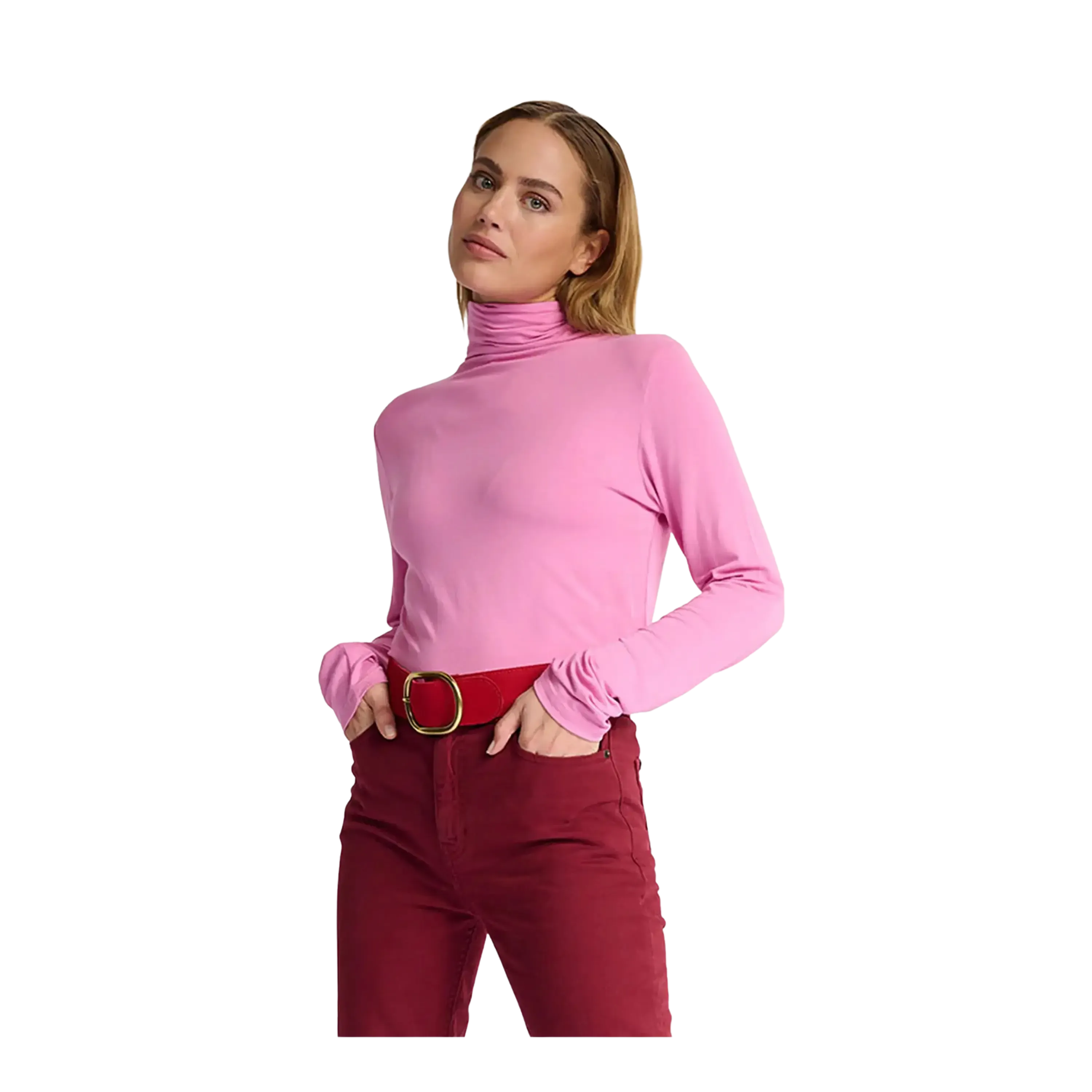 POM Amsterdam Turtleneck Top